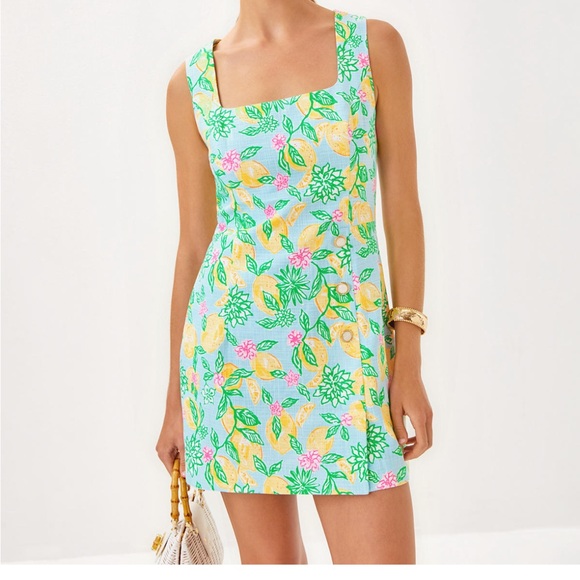 NWOT Lilly Pulitzer Sz 12 Kalinara Skirted Romper - Picture 1 of 8